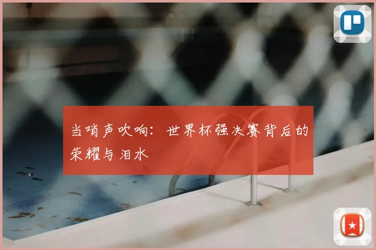 当哨声吹响:世界杯强决赛背后的荣耀与泪水